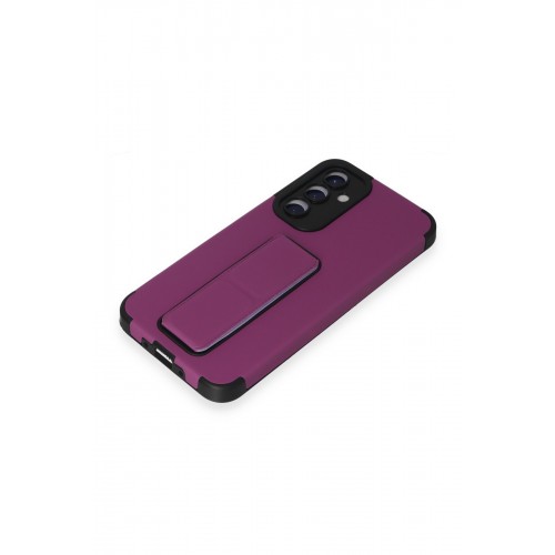 Newface Samsung Galaxy A54 5G Kılıf Mega Standlı Silikon - Mor Newface Samsung Galaxy A54 5G Kılıf Mega Standlı Silikon - Mor
