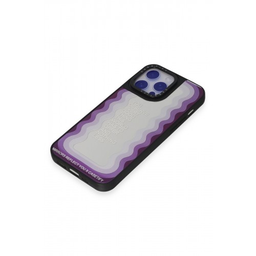 Newface iPhone 15 Pro Kılıf Mirror Desenli Kapak - Mirror - 5 Newface iPhone 15 Pro Kılıf Mirror Desenli Kapak - Mirror - 5