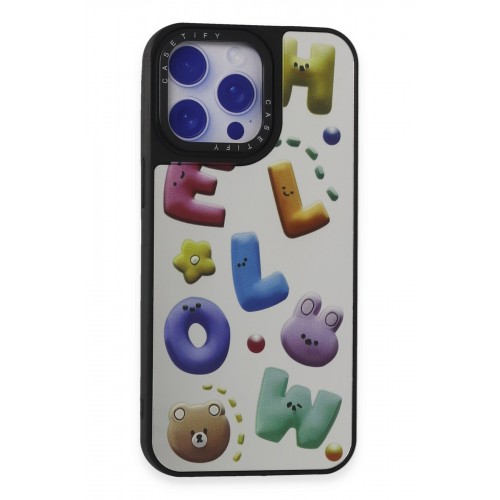 Newface iPhone 15 Pro Kılıf Mirror Desenli Kapak - Mirror - 15 Newface iPhone 15 Pro Kılıf Mirror Desenli Kapak - Mirror - 15