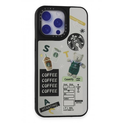 Newface iPhone 15 Pro Kılıf Mirror Desenli Kapak - Mirror - 17 Newface iPhone 15 Pro Kılıf Mirror Desenli Kapak - Mirror - 17