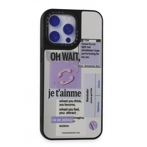 Newface iPhone 15 Pro Max Kılıf Mirror Desenli Kapak - Mirror - 4 Newface iPhone 15 Pro Max Kılıf Mirror Desenli Kapak - Mirror - 4