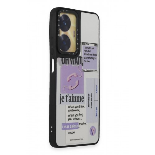 Newface Realme C55 Kılıf Mirror Desenli Kapak - Mirror - 4 Newface Realme C55 Kılıf Mirror Desenli Kapak - Mirror - 4