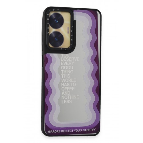 Newface Realme C55 Kılıf Mirror Desenli Kapak - Mirror - 5 Newface Realme C55 Kılıf Mirror Desenli Kapak - Mirror - 5