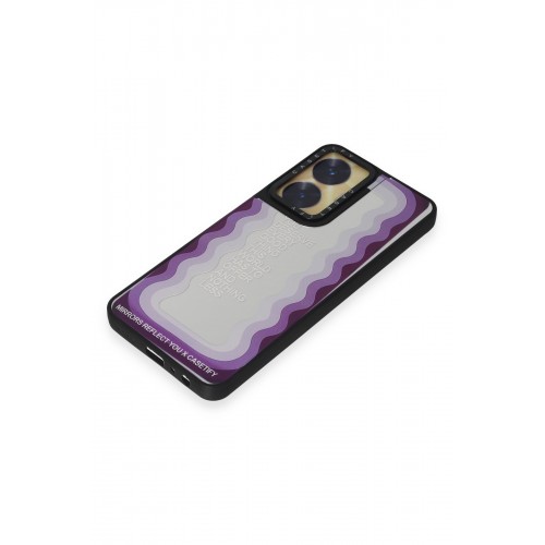 Newface Realme C55 Kılıf Mirror Desenli Kapak - Mirror - 5 Newface Realme C55 Kılıf Mirror Desenli Kapak - Mirror - 5