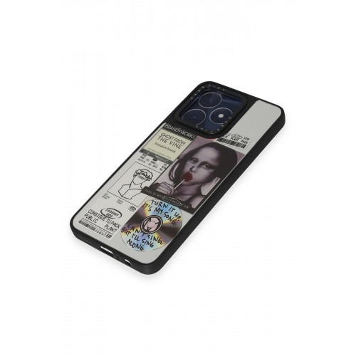 Newface Realme C53 Kılıf Mirror Desenli Kapak - Mirror - 2 Newface Realme C53 Kılıf Mirror Desenli Kapak - Mirror - 2