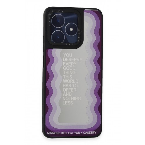 Newface Realme C53 Kılıf Mirror Desenli Kapak - Mirror - 5 Newface Realme C53 Kılıf Mirror Desenli Kapak - Mirror - 5