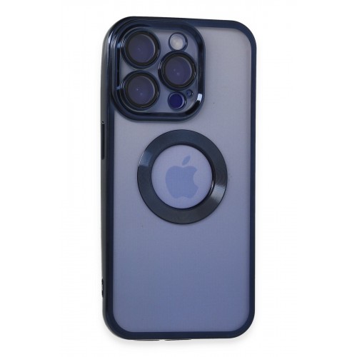 Newface iPhone 15 Pro Max Kılıf Slot Silikon - Lacivert Newface iPhone 15 Pro Max Kılıf Slot Silikon - Lacivert