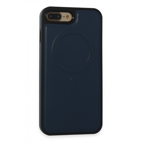 Newface iPhone 7 Plus Kılıf Ozzi Magsafe Deri Kapak - Lacivert Newface iPhone 7 Plus Kılıf Ozzi Magsafe Deri Kapak - Lacivert