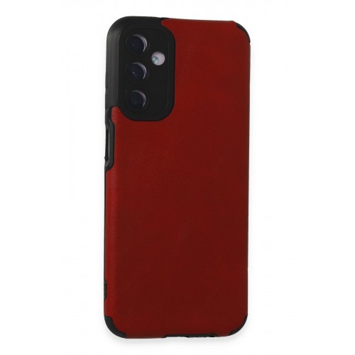Newface Samsung Galaxy M14 5G Kılıf Loop Deri Silikon - Kırmızı Newface Samsung Galaxy M14 5G Kılıf Loop Deri Silikon - Kırmızı