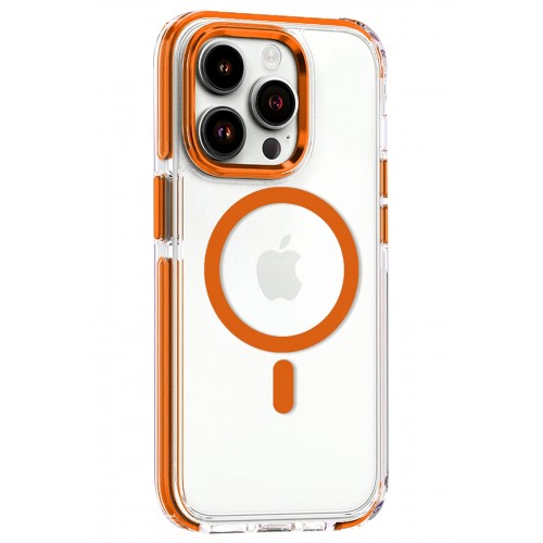 Joko iPhone 15 Pro Max Bella Magsafe Kapak - Turuncu Joko iPhone 15 Pro Max Bella Magsafe Kapak - Turuncu
