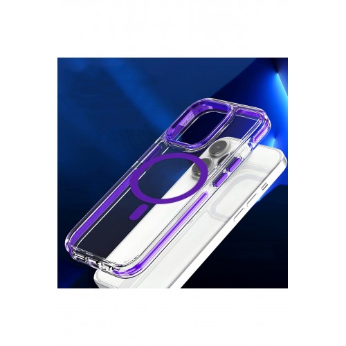 Joko iPhone 15 Pro Max Bella Magsafe Kapak - Turuncu Joko iPhone 15 Pro Max Bella Magsafe Kapak - Turuncu