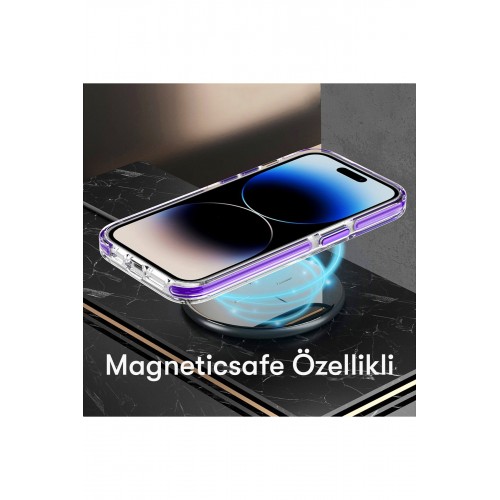 Joko iPhone 15 Pro Max Bella Magsafe Kapak - Turuncu Joko iPhone 15 Pro Max Bella Magsafe Kapak - Turuncu
