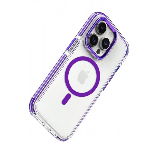 Joko iPhone 15 Pro Max Bella Magsafe Kapak - Turuncu Joko iPhone 15 Pro Max Bella Magsafe Kapak - Turuncu