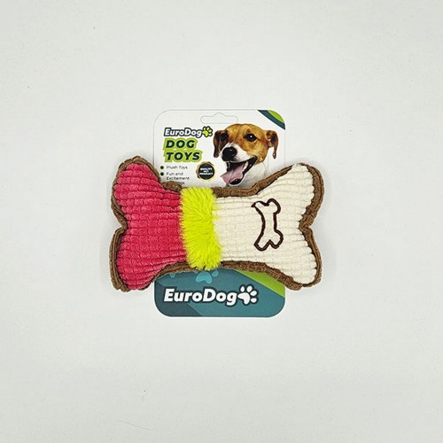 EuroDog Peluş Kemik Köpek Oyuncağı 16x10 Cm EuroDog Peluş Kemik Köpek Oyuncağı 16x10 Cm
