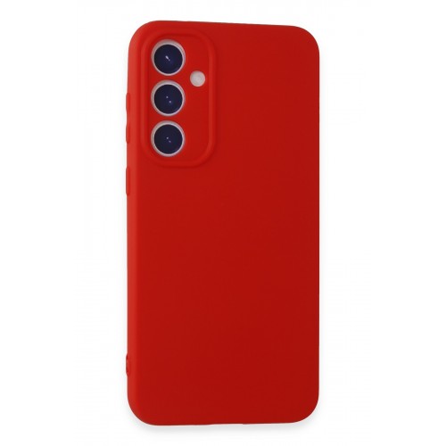 Newface Samsung Galaxy S23 FE Kılıf First Silikon - Kırmızı Newface Samsung Galaxy S23 FE Kılıf First Silikon - Kırmızı