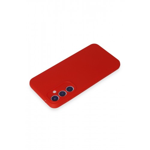 Newface Samsung Galaxy S23 FE Kılıf First Silikon - Kırmızı Newface Samsung Galaxy S23 FE Kılıf First Silikon - Kırmızı