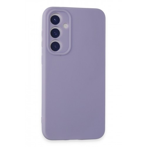 Newface Samsung Galaxy S23 FE Kılıf First Silikon - Lila