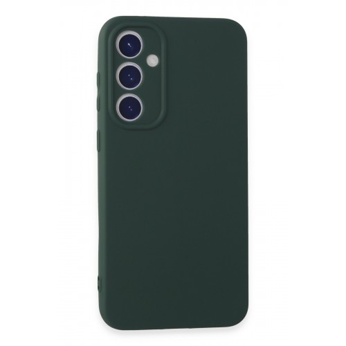 Newface Samsung Galaxy S23 FE Kılıf First Silikon - Koyu Yeşil Newface Samsung Galaxy S23 FE Kılıf First Silikon - Koyu Yeşil