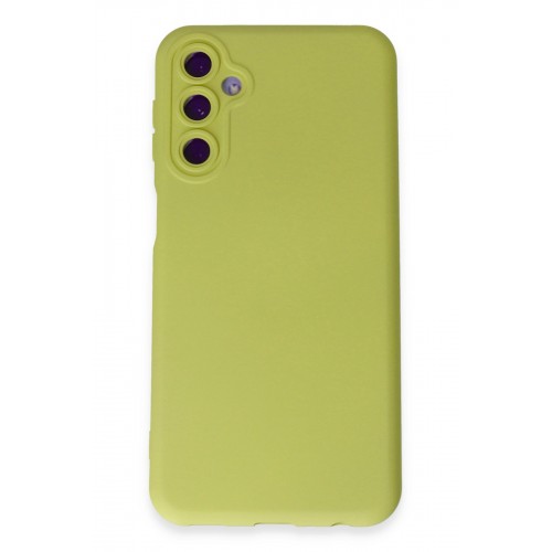 Newface Samsung Galaxy M34 5G Kılıf Nano içi Kadife Silikon - Sarı Newface Samsung Galaxy M34 5G Kılıf Nano içi Kadife Silikon - Sarı
