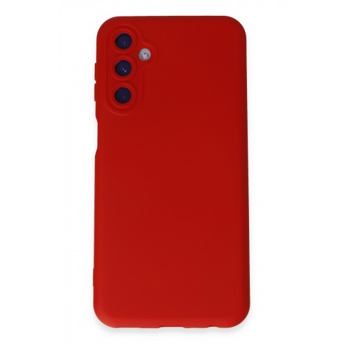 Newface Samsung Galaxy M34 5G Kılıf Nano içi Kadife Silikon - Kırmızı Newface Samsung Galaxy M34 5G Kılıf Nano içi Kadife Silikon - Kırmızı