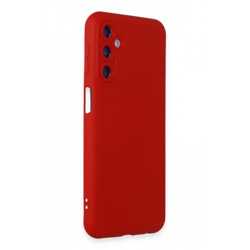 Newface Samsung Galaxy M34 5G Kılıf Nano içi Kadife Silikon - Kırmızı Newface Samsung Galaxy M34 5G Kılıf Nano içi Kadife Silikon - Kırmızı