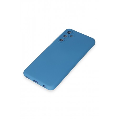 Newface Samsung Galaxy M34 5G Kılıf Nano içi Kadife Silikon - Mavi Newface Samsung Galaxy M34 5G Kılıf Nano içi Kadife Silikon - Mavi