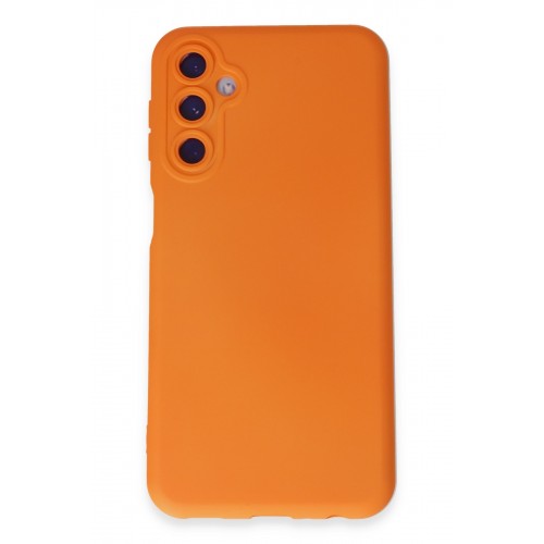 Newface Samsung Galaxy M34 5G Kılıf Nano içi Kadife Silikon - Turuncu Newface Samsung Galaxy M34 5G Kılıf Nano içi Kadife Silikon - Turuncu