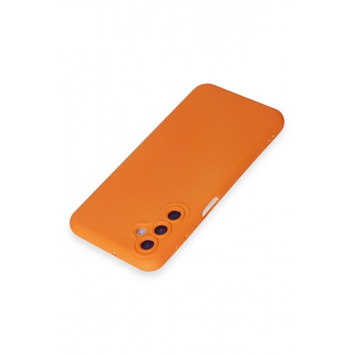 Newface Samsung Galaxy M34 5G Kılıf Nano içi Kadife Silikon - Turuncu Newface Samsung Galaxy M34 5G Kılıf Nano içi Kadife Silikon - Turuncu