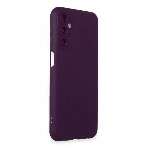 Newface Samsung Galaxy M34 5G Kılıf Nano içi Kadife Silikon - Mor Newface Samsung Galaxy M34 5G Kılıf Nano içi Kadife Silikon - Mor