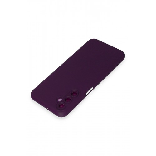Newface Samsung Galaxy M34 5G Kılıf Nano içi Kadife Silikon - Mor Newface Samsung Galaxy M34 5G Kılıf Nano içi Kadife Silikon - Mor