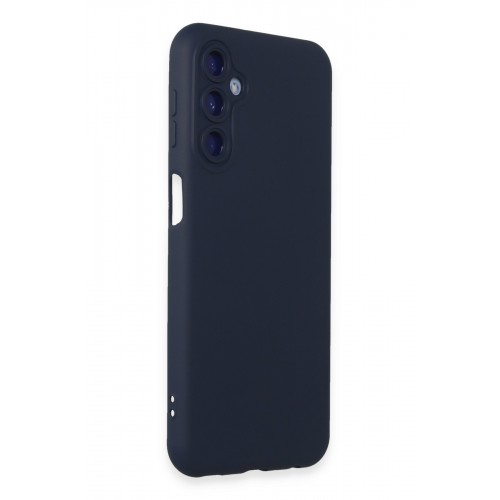 Newface Samsung Galaxy M34 5G Kılıf Nano içi Kadife Silikon - Lacivert Newface Samsung Galaxy M34 5G Kılıf Nano içi Kadife Silikon - Lacivert