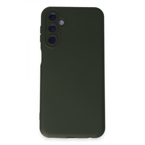Newface Samsung Galaxy M34 5G Kılıf Nano içi Kadife Silikon - Koyu Yeşil Newface Samsung Galaxy M34 5G Kılıf Nano içi Kadife Silikon - Koyu Yeşil