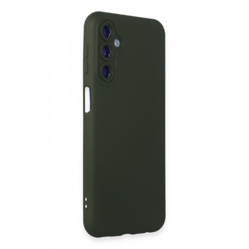 Newface Samsung Galaxy M34 5G Kılıf Nano içi Kadife Silikon - Koyu Yeşil Newface Samsung Galaxy M34 5G Kılıf Nano içi Kadife Silikon - Koyu Yeşil