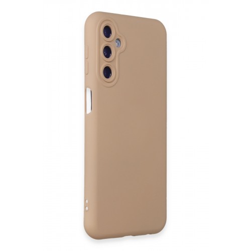 Newface Samsung Galaxy M14 5G Kılıf Nano içi Kadife Silikon - Pudra Newface Samsung Galaxy M14 5G Kılıf Nano içi Kadife Silikon - Pudra