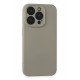 Newface iPhone 15 Pro Kılıf Nano içi Kadife Silikon - Beyaz Titanyum Newface iPhone 15 Pro Kılıf Nano içi Kadife Silikon - Beyaz Titanyum