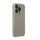 Newface iPhone 15 Pro Kılıf Nano içi Kadife Silikon - Beyaz Titanyum Newface iPhone 15 Pro Kılıf Nano içi Kadife Silikon - Beyaz Titanyum