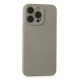 Newface iPhone 15 Pro Max Kılıf Nano içi Kadife Silikon - Beyaz Titanyum Newface iPhone 15 Pro Max Kılıf Nano içi Kadife Silikon - Beyaz Titanyum