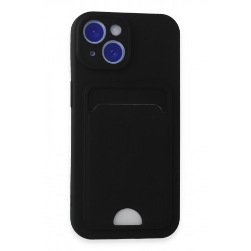 Newface iPhone 15 Kılıf Kelvin Kartvizitli Silikon - Siyah Newface iPhone 15 Kılıf Kelvin Kartvizitli Silikon - Siyah