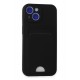 Newface iPhone 15 Kılıf Kelvin Kartvizitli Silikon - Siyah Newface iPhone 15 Kılıf Kelvin Kartvizitli Silikon - Siyah