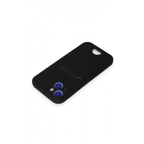 Newface iPhone 15 Kılıf Kelvin Kartvizitli Silikon - Siyah Newface iPhone 15 Kılıf Kelvin Kartvizitli Silikon - Siyah