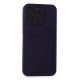 Newface iPhone 15 Pro Max Kılıf Kelvin Kartvizitli Silikon - Derin Mor Newface iPhone 15 Pro Max Kılıf Kelvin Kartvizitli Silikon - Derin Mor
