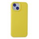 Newface iPhone 15 Kılıf Nano içi Kadife Silikon - Sarı Newface iPhone 15 Kılıf Nano içi Kadife Silikon - Sarı