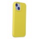 Newface iPhone 15 Kılıf Nano içi Kadife Silikon - Sarı Newface iPhone 15 Kılıf Nano içi Kadife Silikon - Sarı
