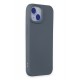 Newface iPhone 15 Kılıf Nano içi Kadife  Silikon - Gri