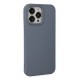 Newface iPhone 15 Pro Kılıf Nano içi Kadife Silikon - Gri Newface iPhone 15 Pro Kılıf Nano içi Kadife Silikon - Gri