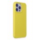 Newface iPhone 15 Pro Max Kılıf Nano içi Kadife Silikon - Sarı Newface iPhone 15 Pro Max Kılıf Nano içi Kadife Silikon - Sarı