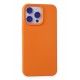 Newface iPhone 15 Pro Max Kılıf Nano içi Kadife Silikon - Turuncu Newface iPhone 15 Pro Max Kılıf Nano içi Kadife Silikon - Turuncu