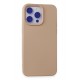 Newface iPhone 15 Pro Max Kılıf Nano içi Kadife Silikon - Pudra Newface iPhone 15 Pro Max Kılıf Nano içi Kadife Silikon - Pudra