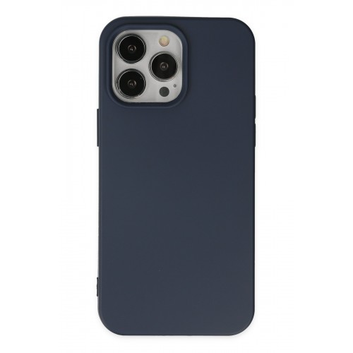 Newface iPhone 15 Pro Kılıf Nano içi Kadife Silikon - Lacivert Newface iPhone 15 Pro Kılıf Nano içi Kadife Silikon - Lacivert