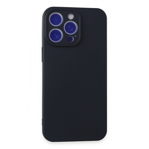 Newface iPhone 15 Pro Max Kılıf Nano içi Kadife Silikon - Lacivert Newface iPhone 15 Pro Max Kılıf Nano içi Kadife Silikon - Lacivert